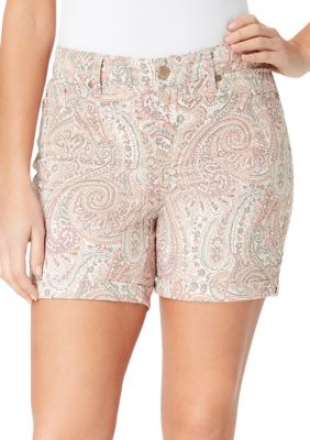 bandolino petite mandie side lace capri pant