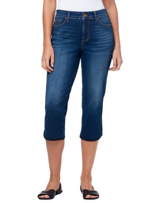 Bandolino Petite Mandie Denim Capris | belk