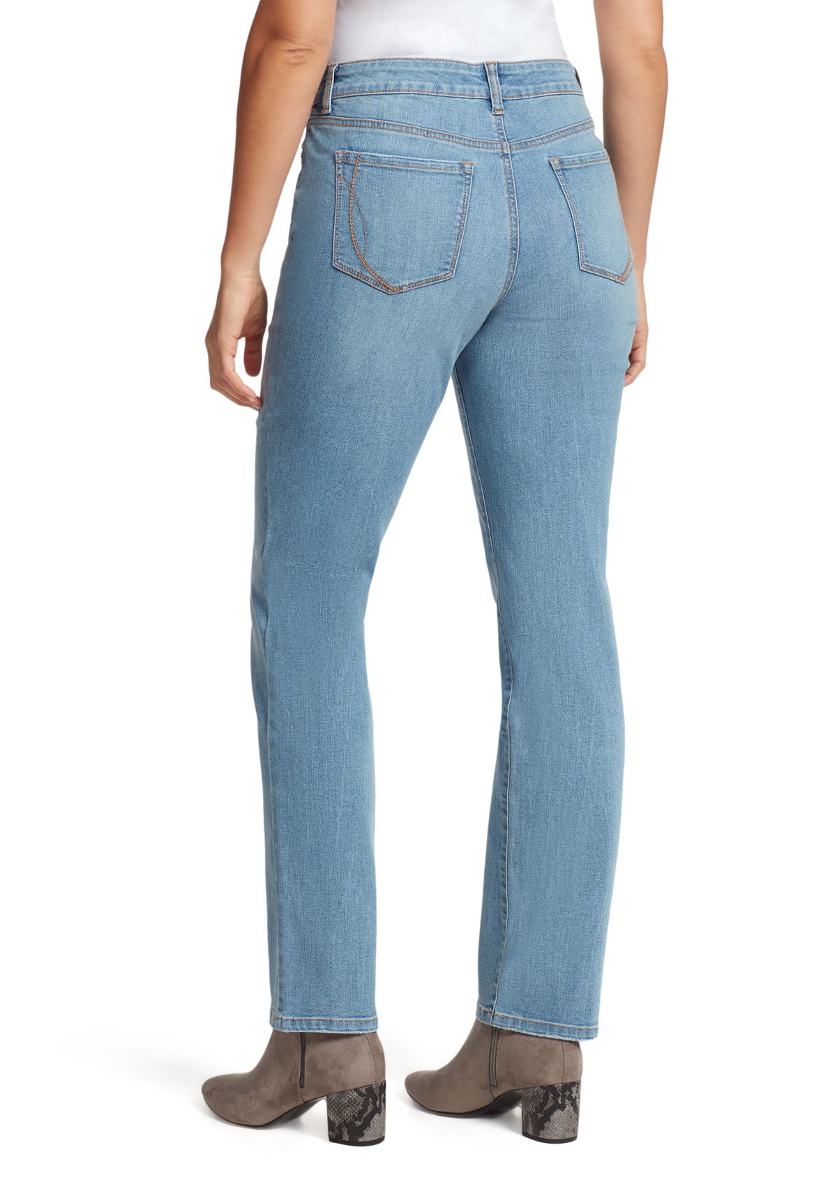 Womens Mandie Straight Denim Jeans- Regular