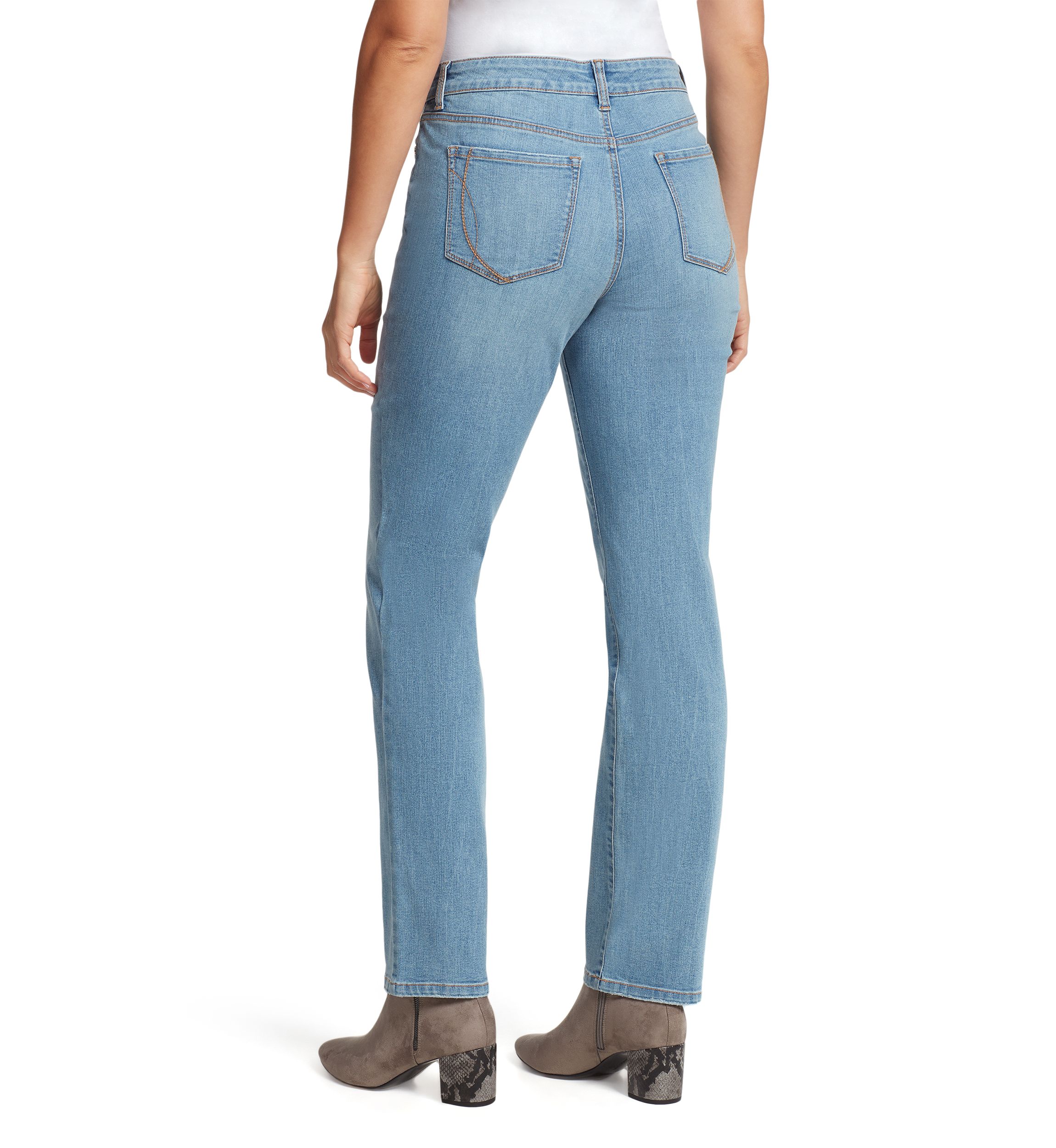 Womens Mandie Straight Denim Jeans- Regular
