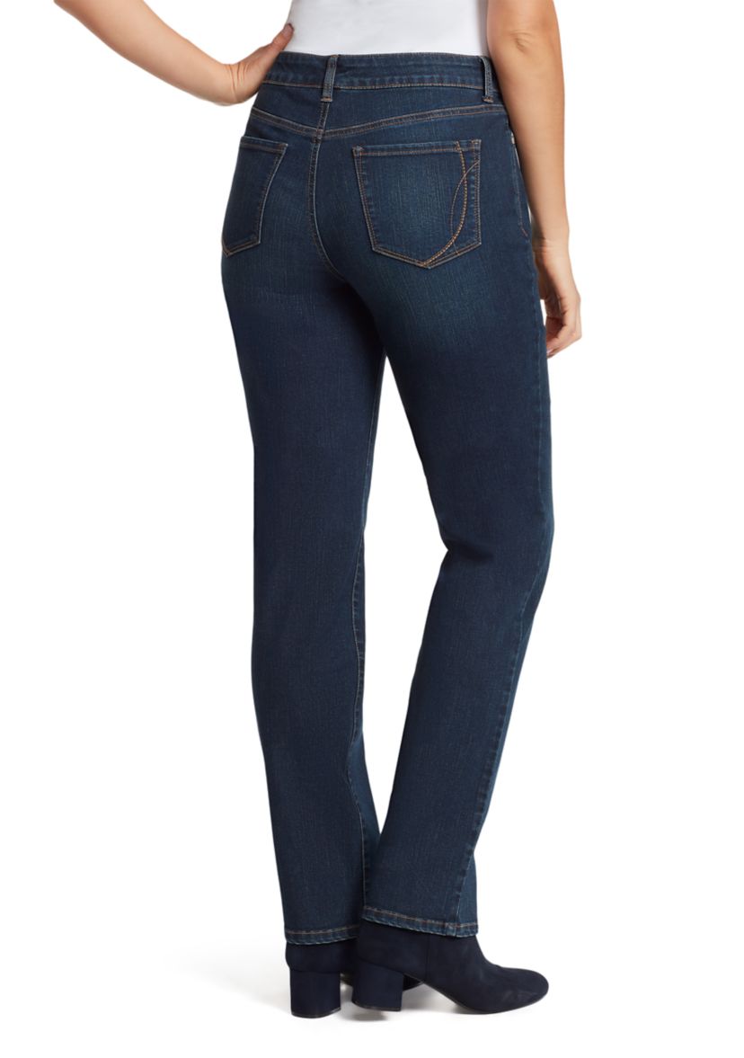 Womens Mandie Straight Denim Jeans- Short 