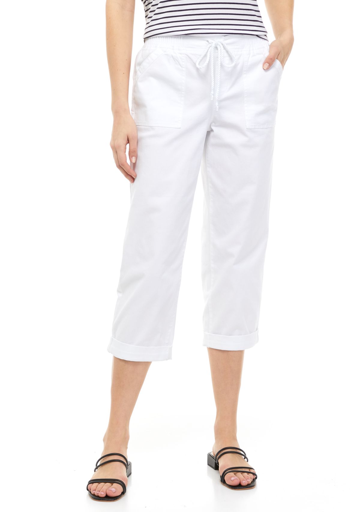 Womens Utility Capris
