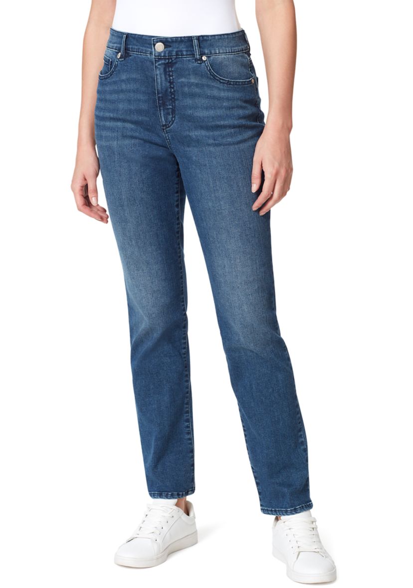 Womens Mandie Straight Short Length Jeans