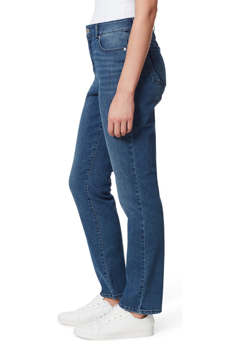 Womens Mandie Straight Short Length Jeans