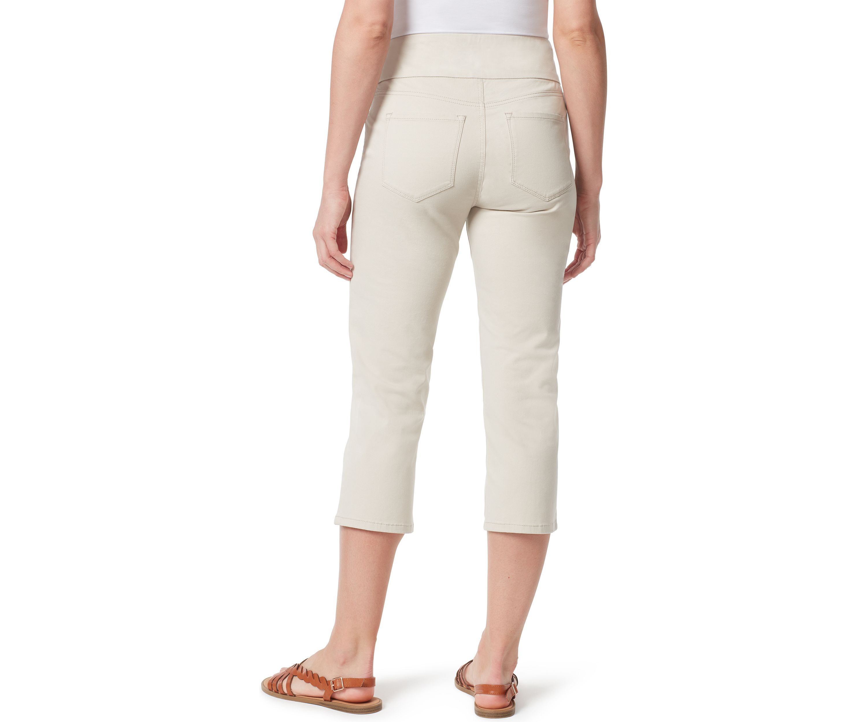 Womens Pull On Capri Pants
