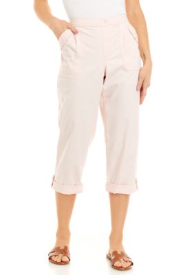 Women's Pull-On Utility Capri Pants 