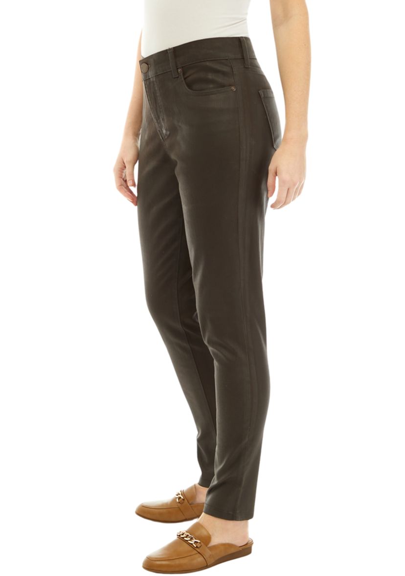 Womens Mandie Skinny Coated Jeans