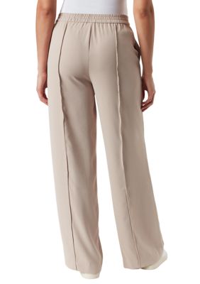 Love Cameron Ruffle Ribbed Palazzo Stretch Pants Grey Women's XL NWOT  Silver - $8 - From Dolores