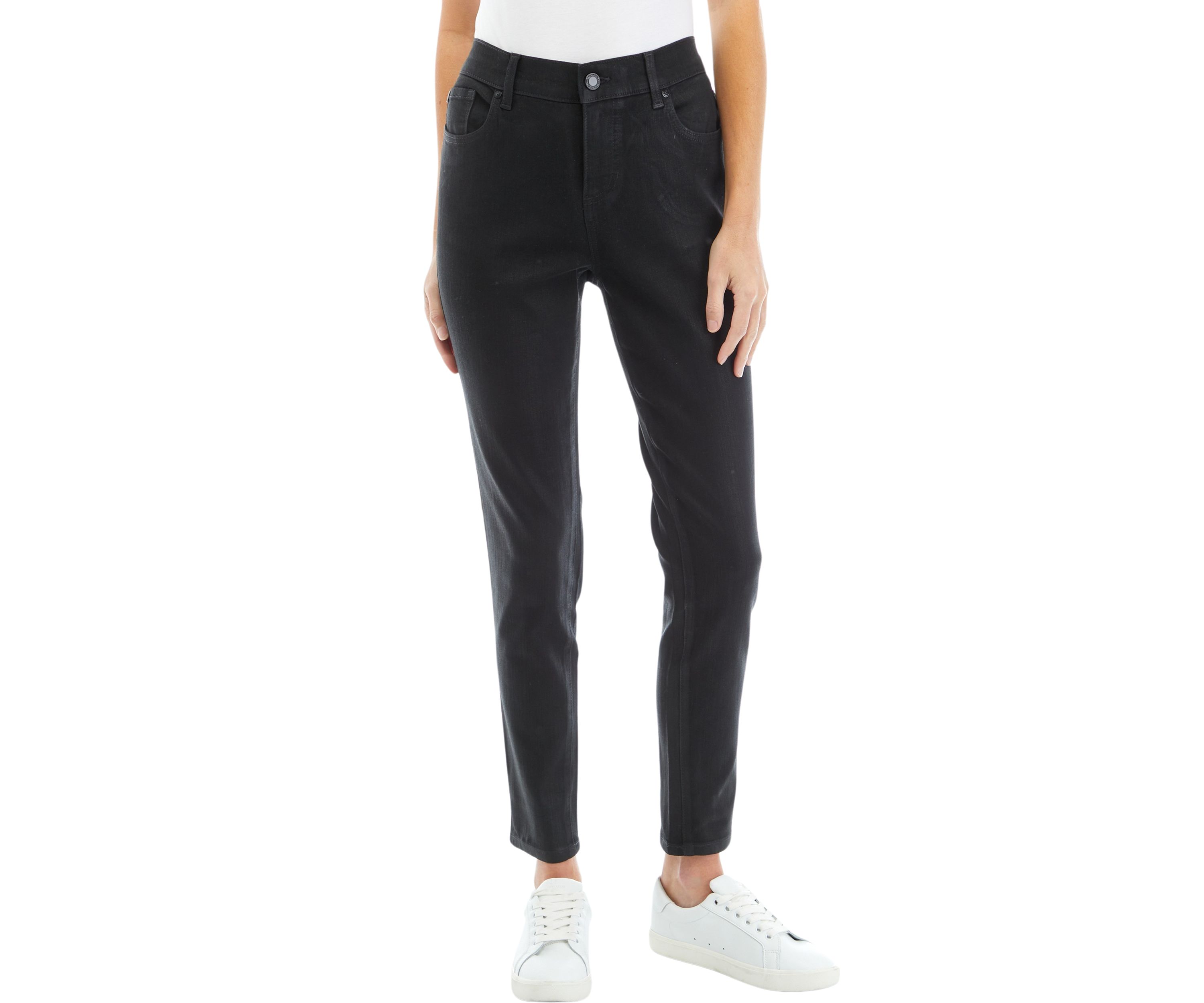 Womens Mandie Coated Skinny Jeans