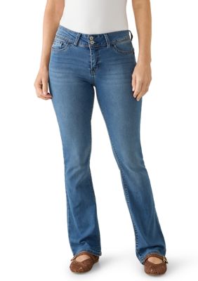 CURVE APPEAL Women Perfect Curvy Bootcut Jeans, 14