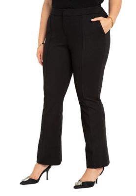 ELOQUII Women's The Ultimate Stretch Flare-Leg Work Pant (Plus Size)