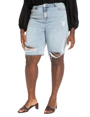ELOQUII Women's City Shorts (Plus Size), 20 W