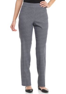 Briggs Petite Size Straight Leg Pull On Pant | Belk