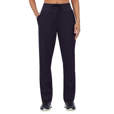 Cuddl Duds Women's Classic Scrub Pant, Black, XL