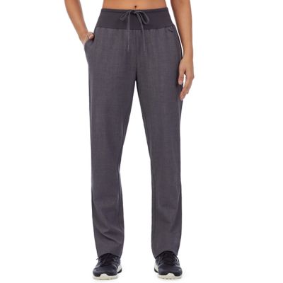 Cuddl Duds Women's Classic Scrub Pant, Grey, XL