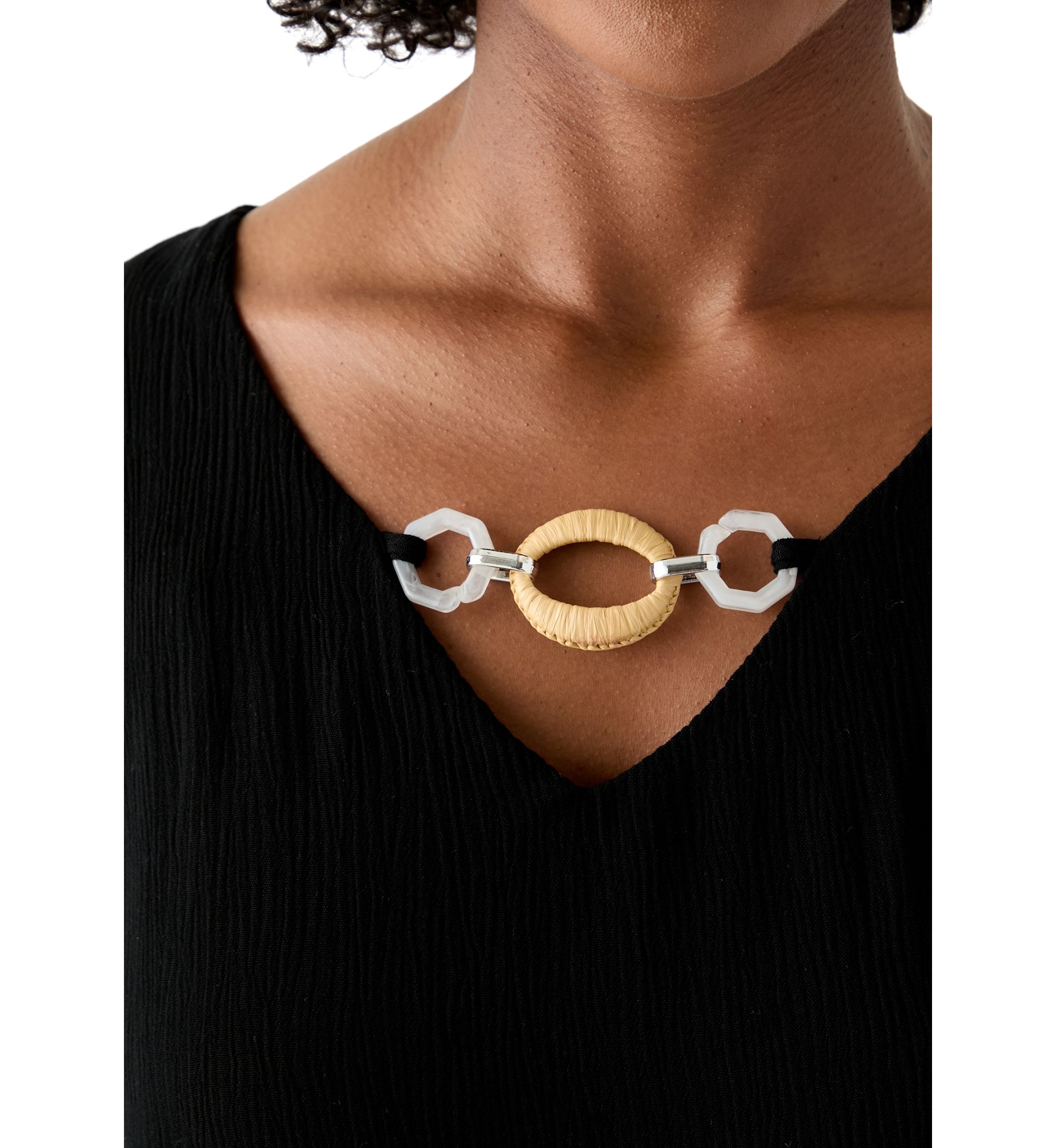 Womens Knit Overlay Top 
