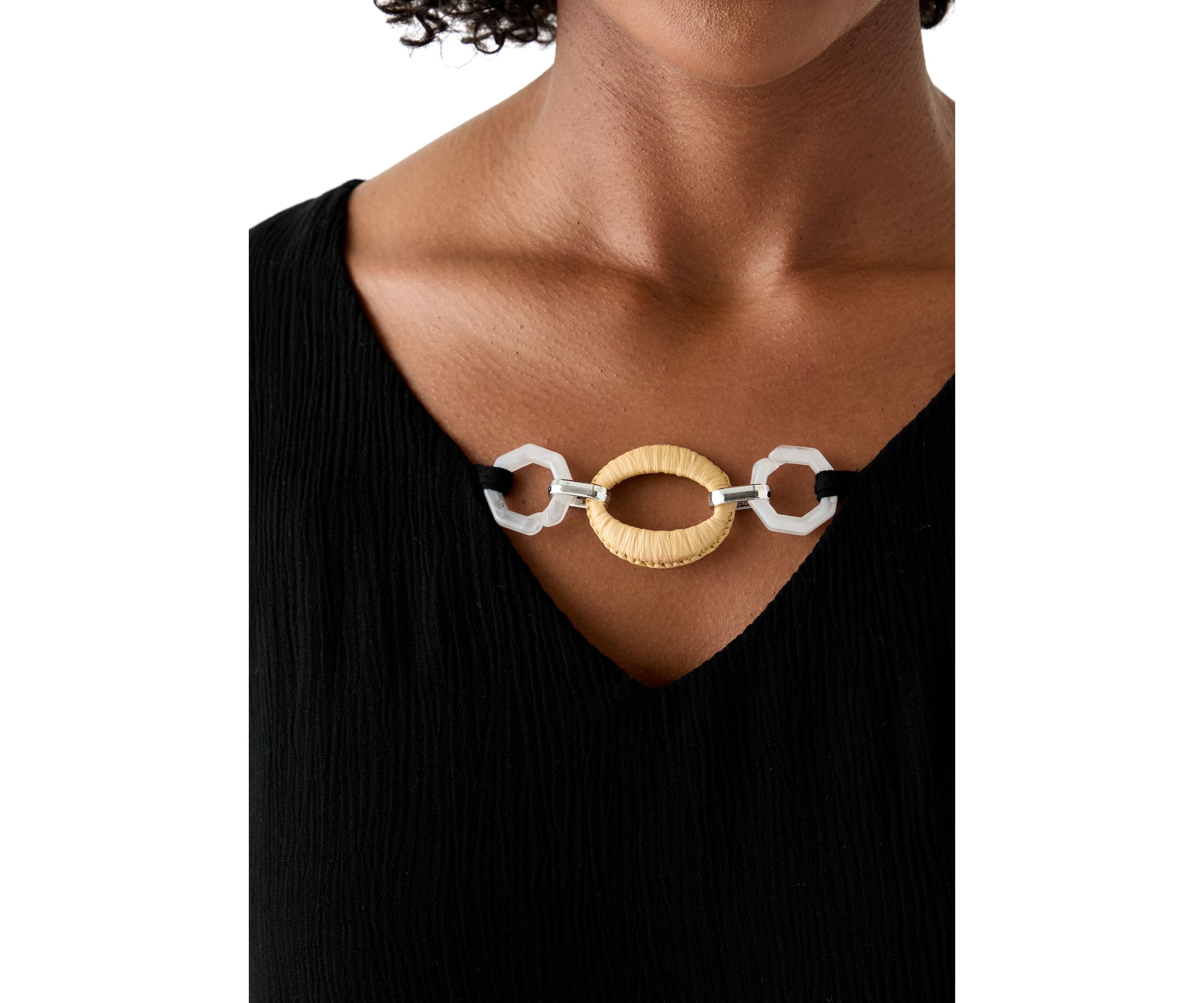 Womens Knit Overlay Top 