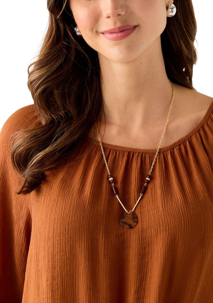 Womens Raglan Sleeve Tie-Front Top