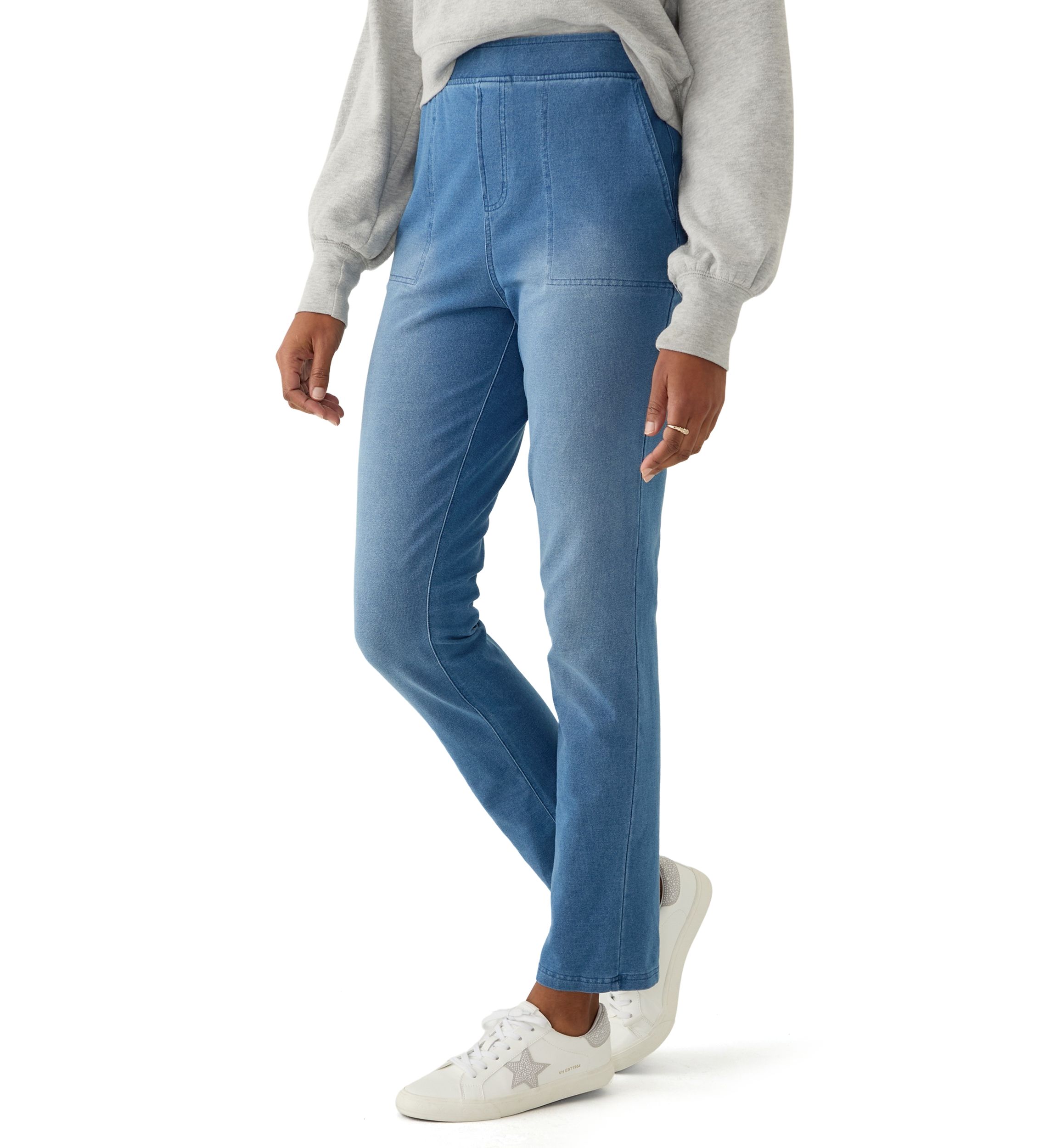 Womens Soft Denim Pants