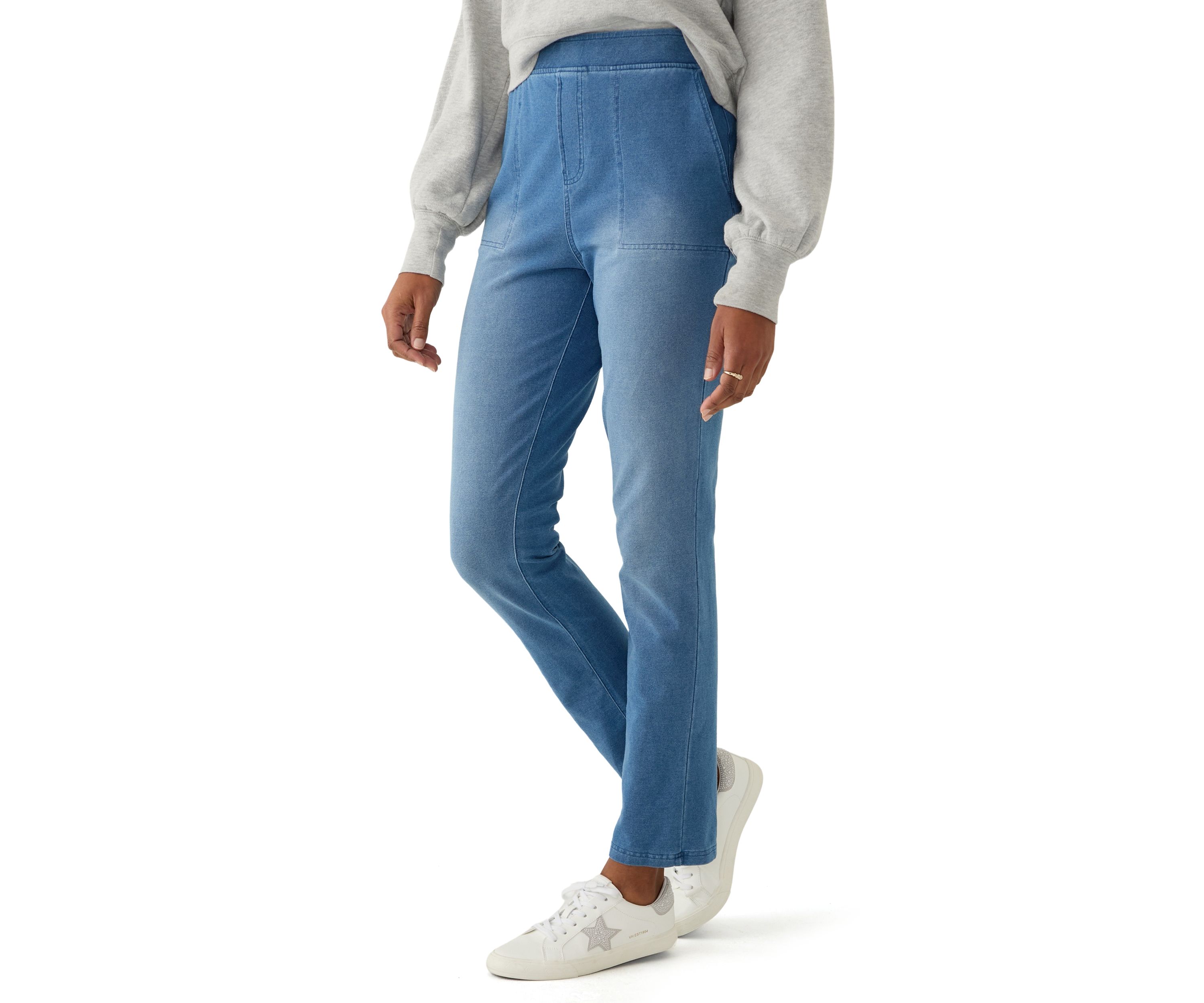 Womens Soft Denim Pants