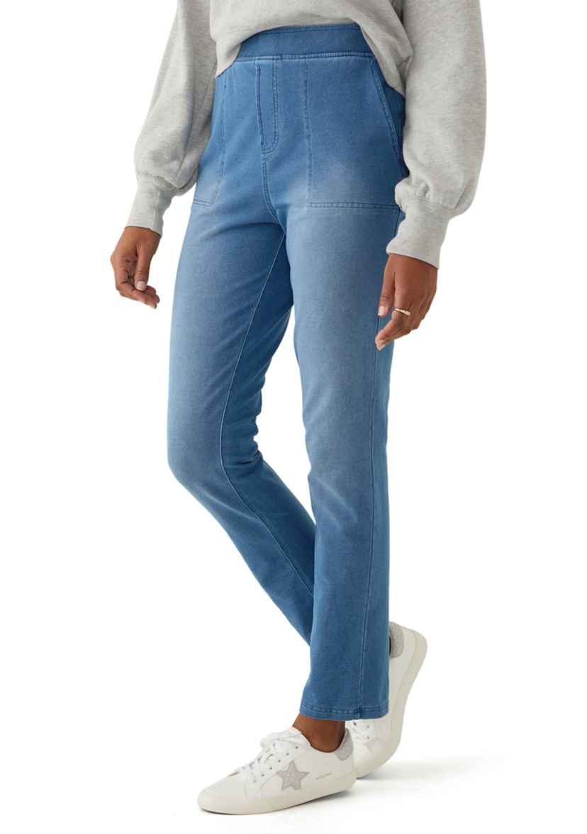 Womens Soft Denim Pants