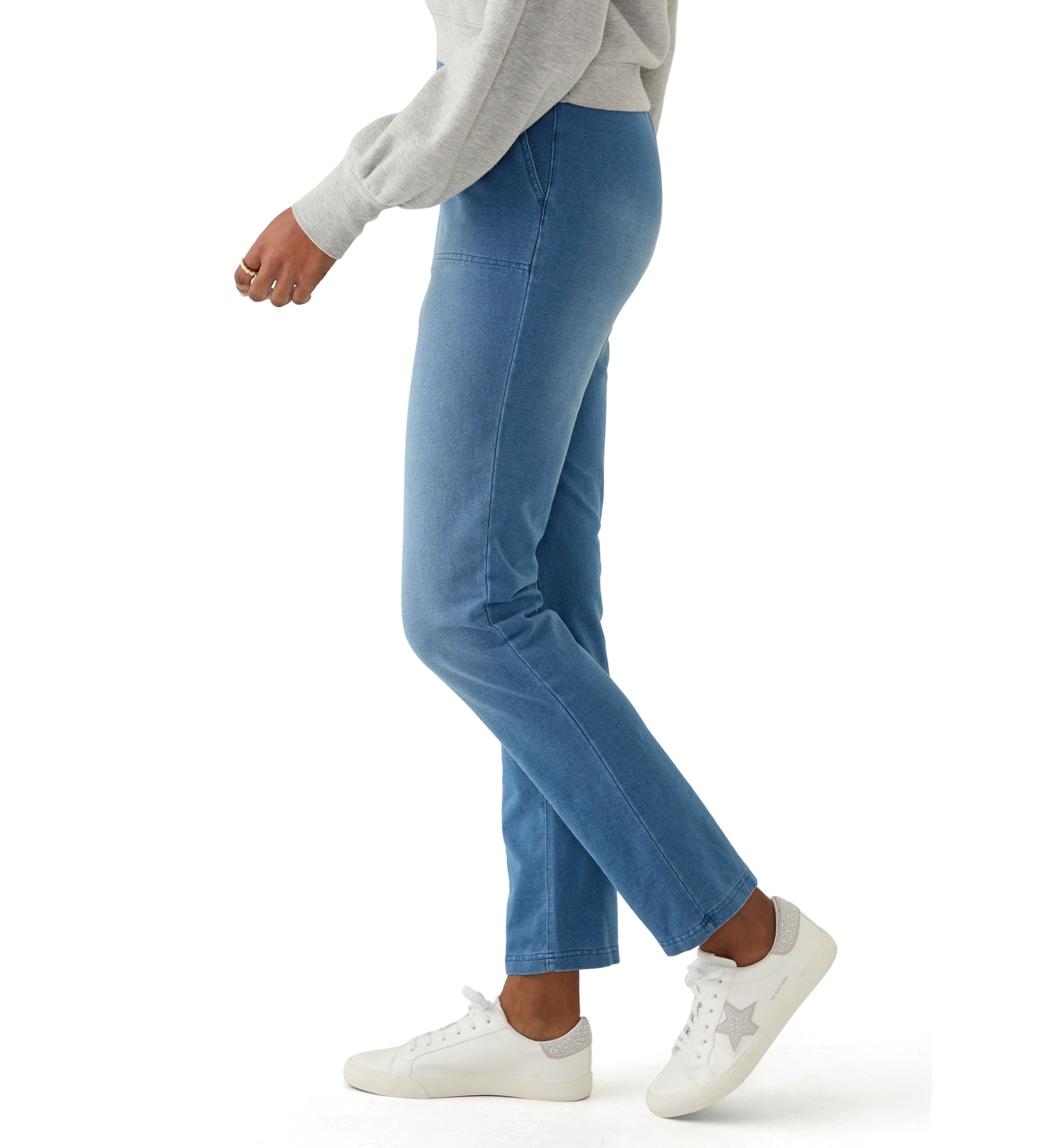 Womens Soft Denim Pants