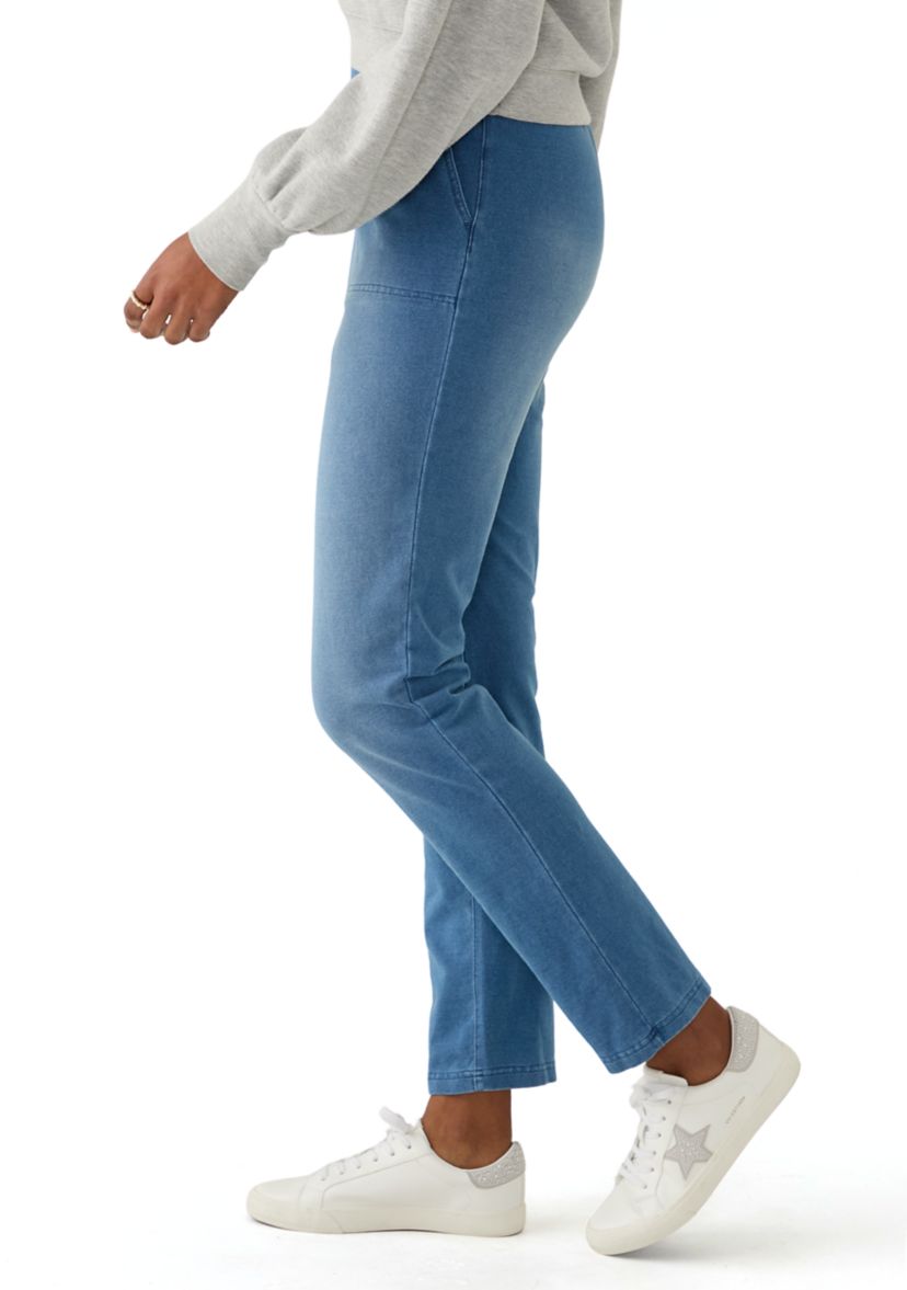 Womens Soft Denim Pants