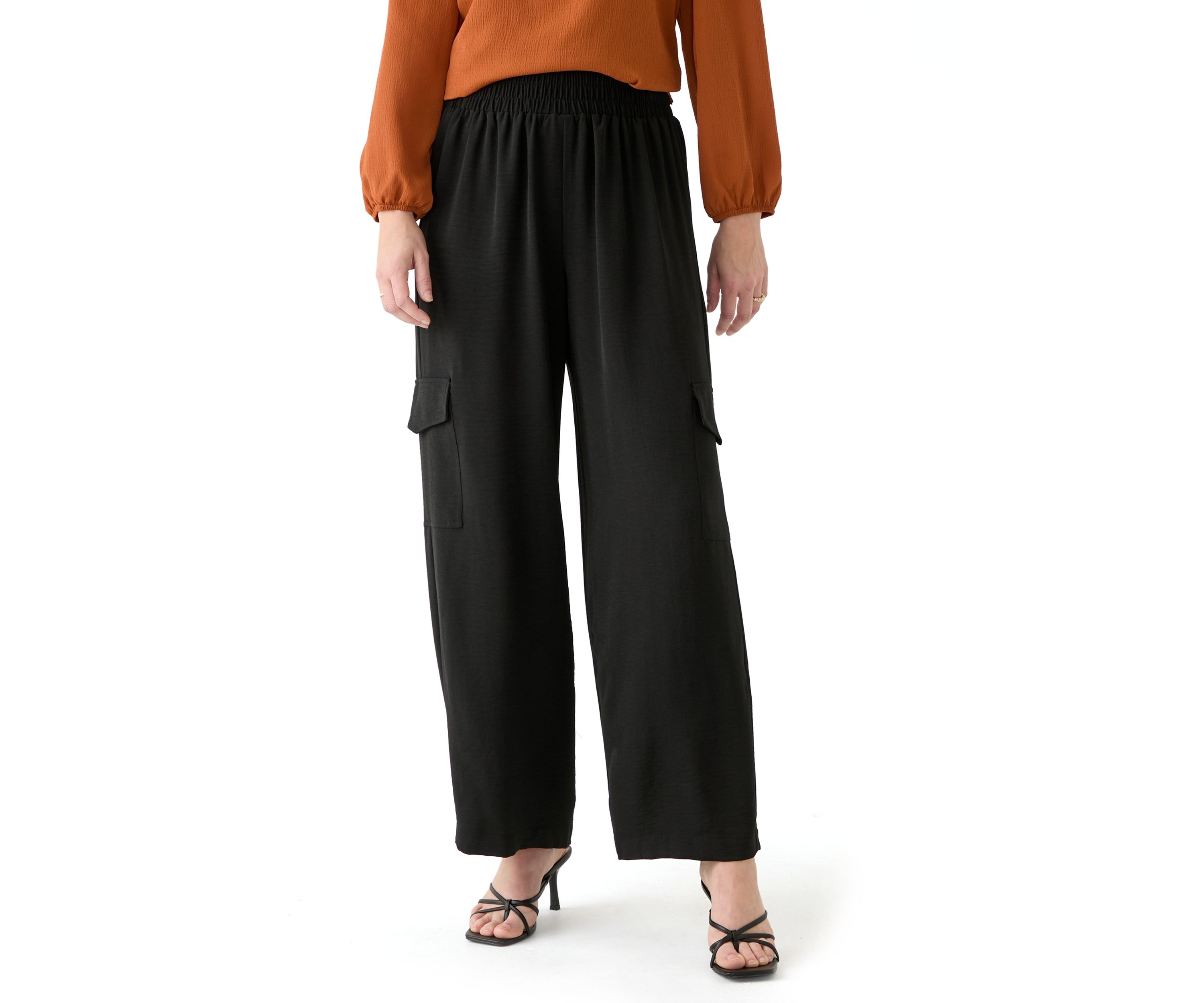 Womens Pull On Cargo Pants