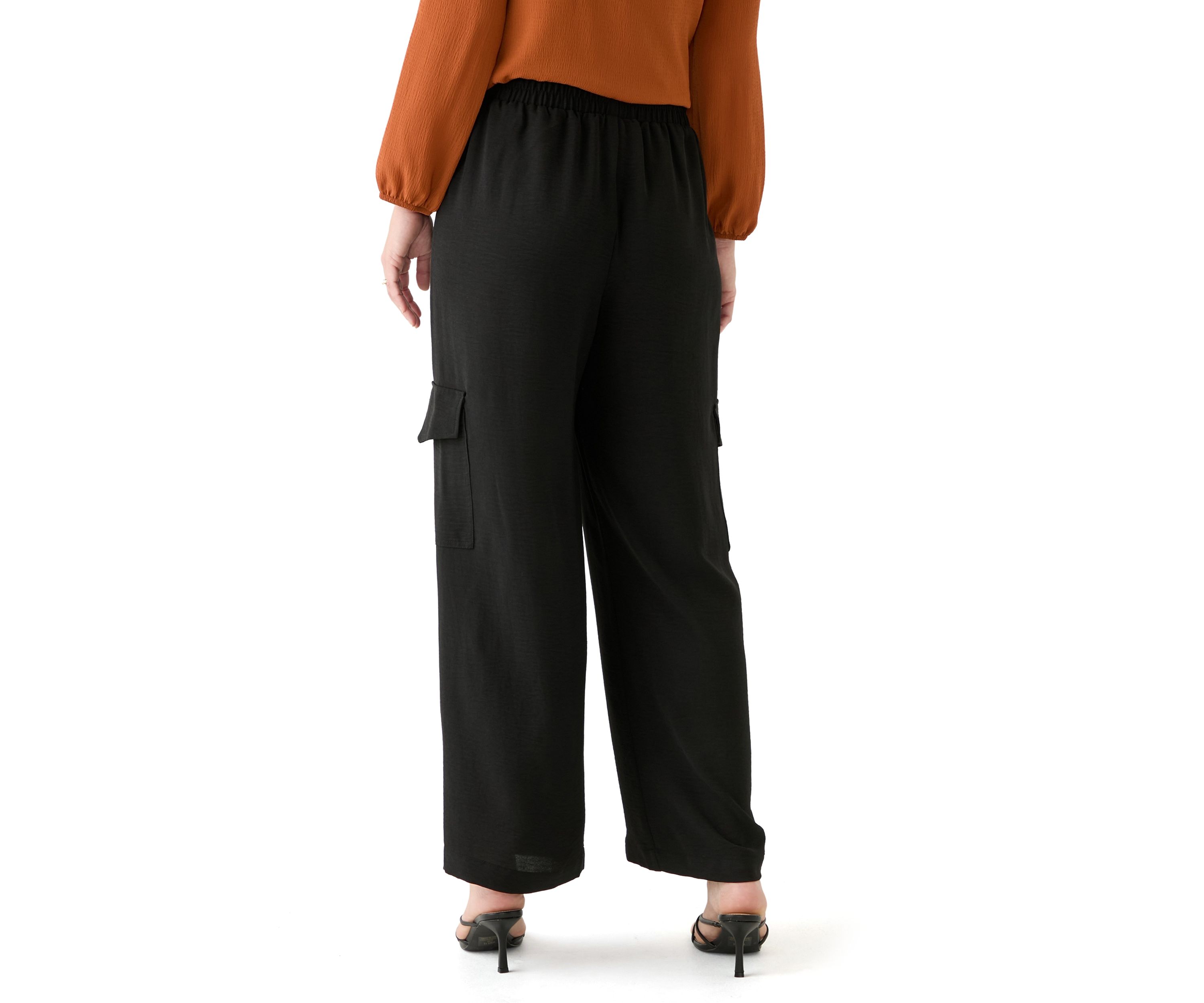 Womens Pull On Cargo Pants