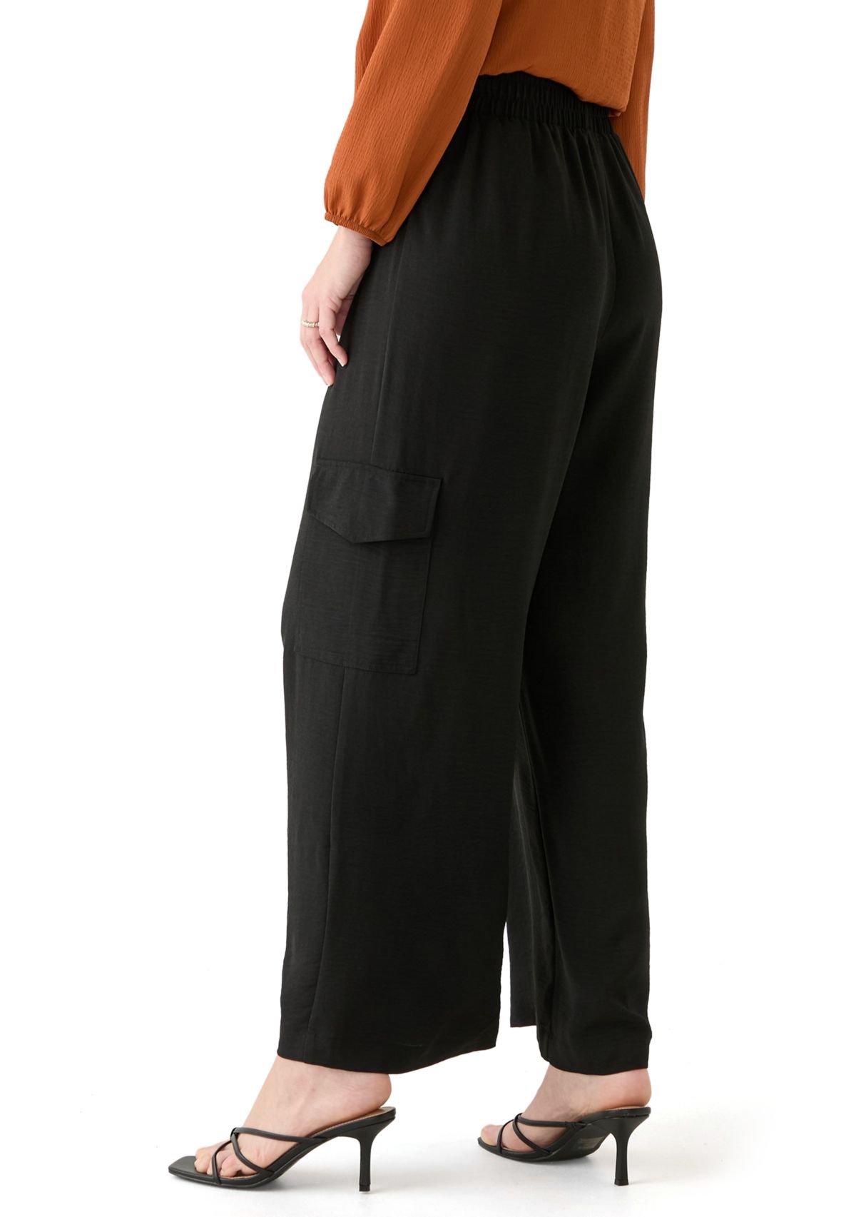 Womens Pull On Cargo Pants