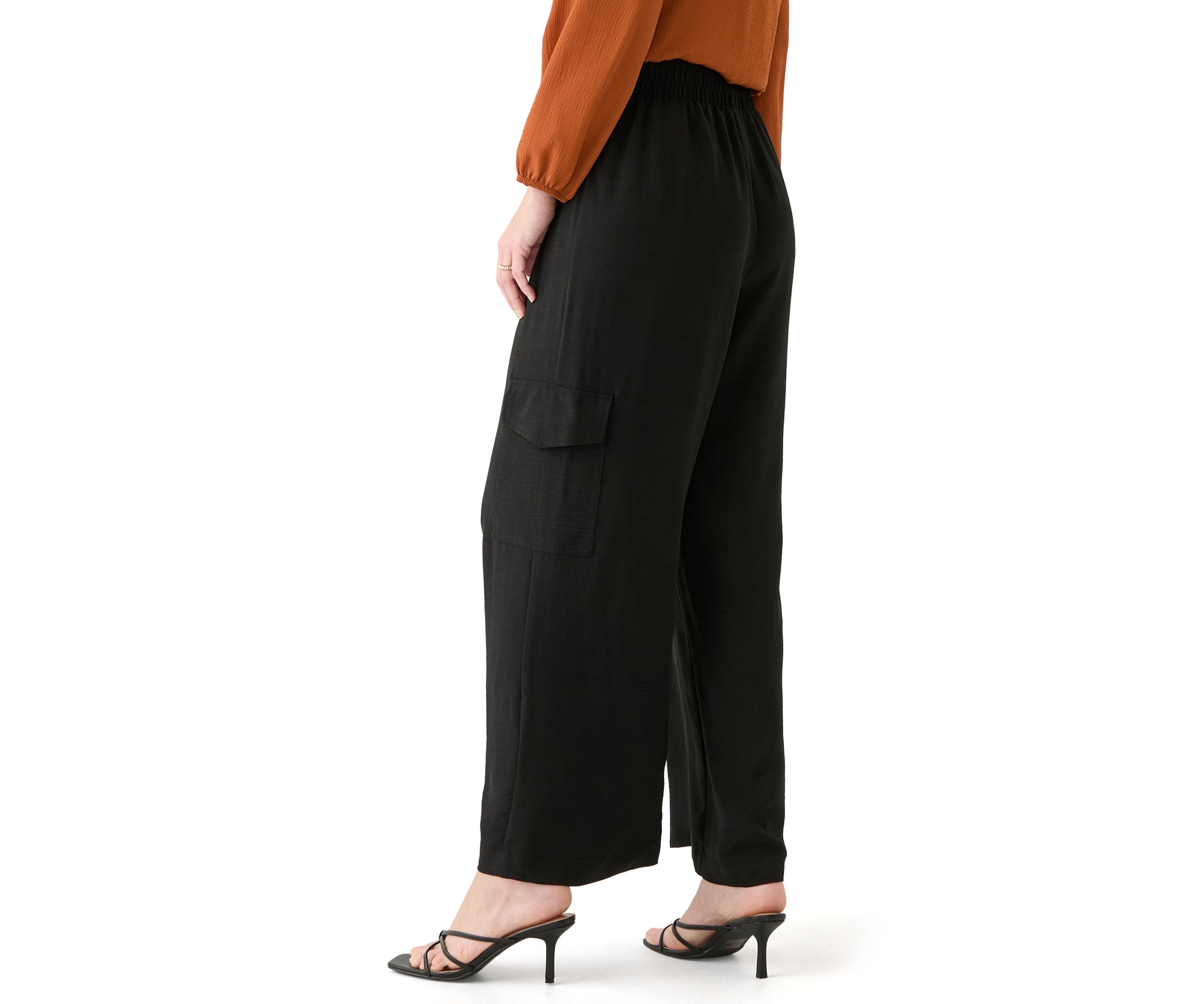 Womens Pull On Cargo Pants