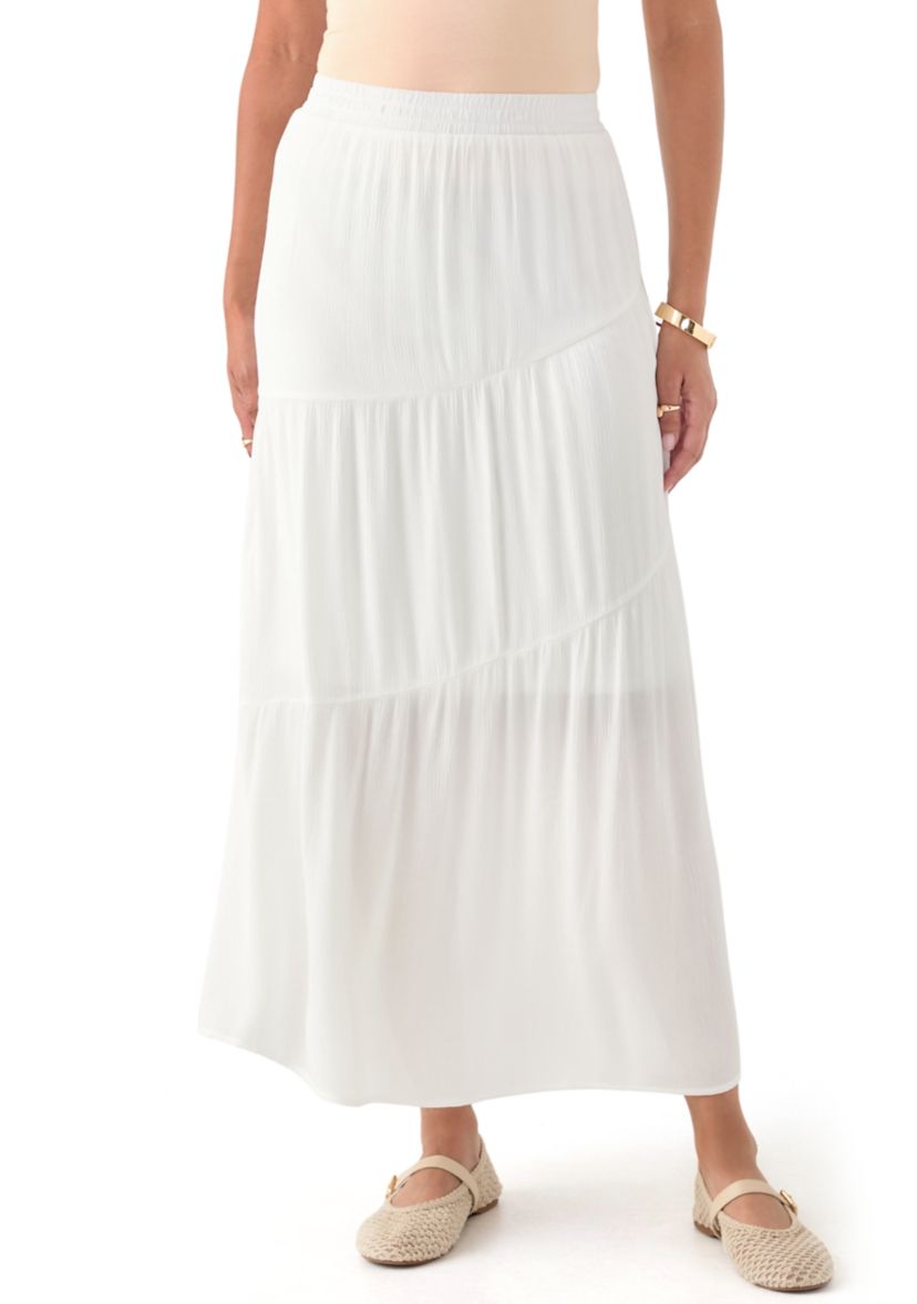 Womens Soft Maxi Skirt