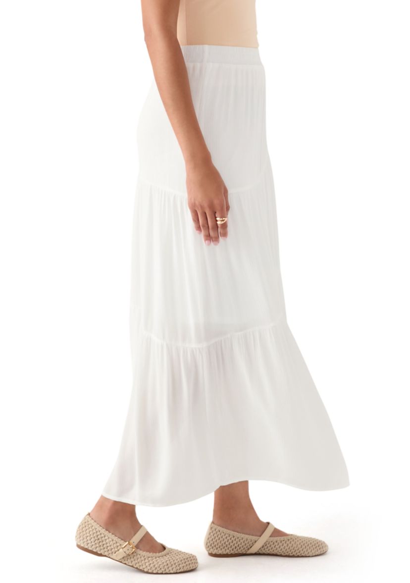 Womens Soft Maxi Skirt