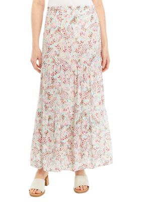 Women's Floral Maxi Skirt