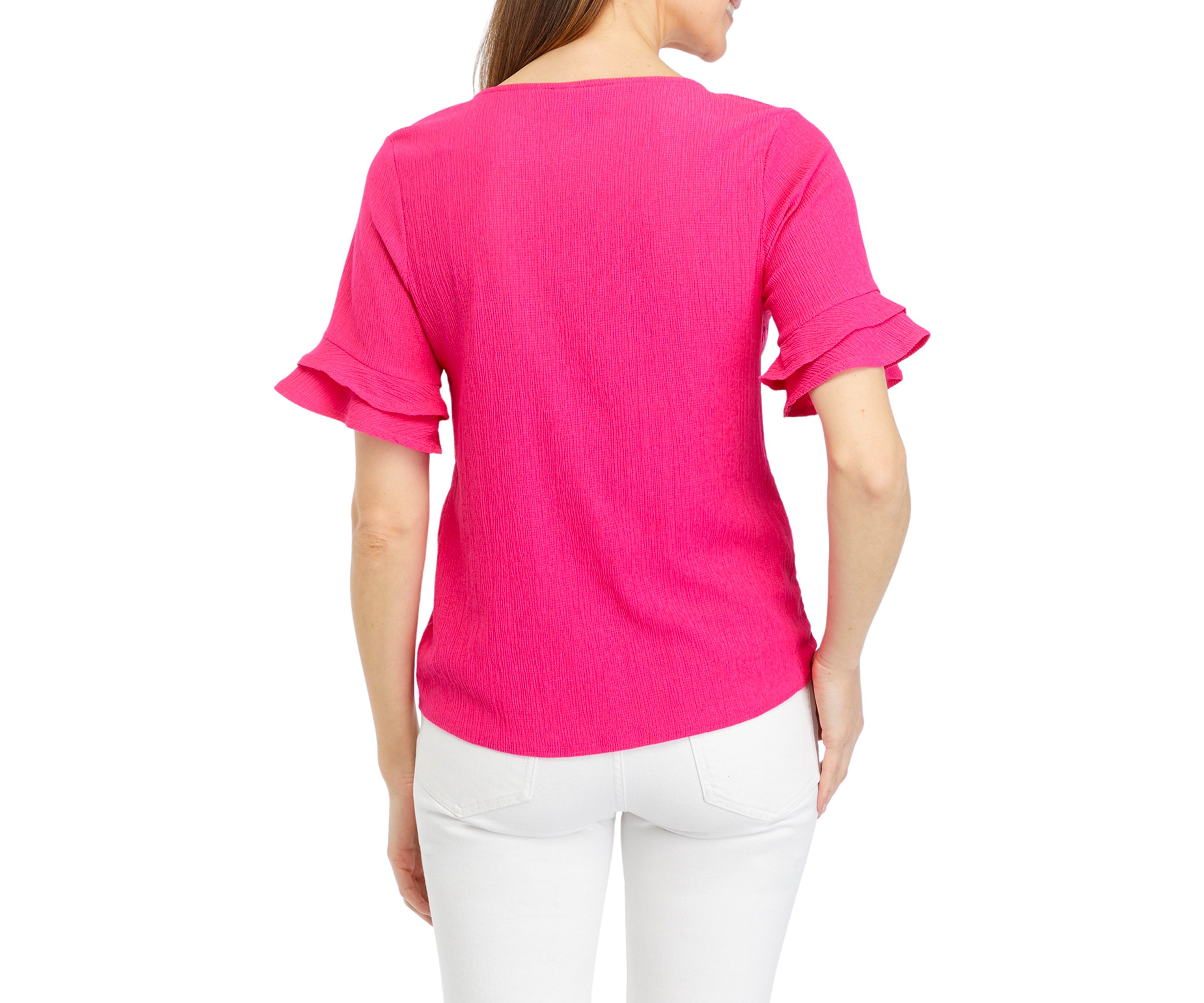Womens Tie Hem Blouse