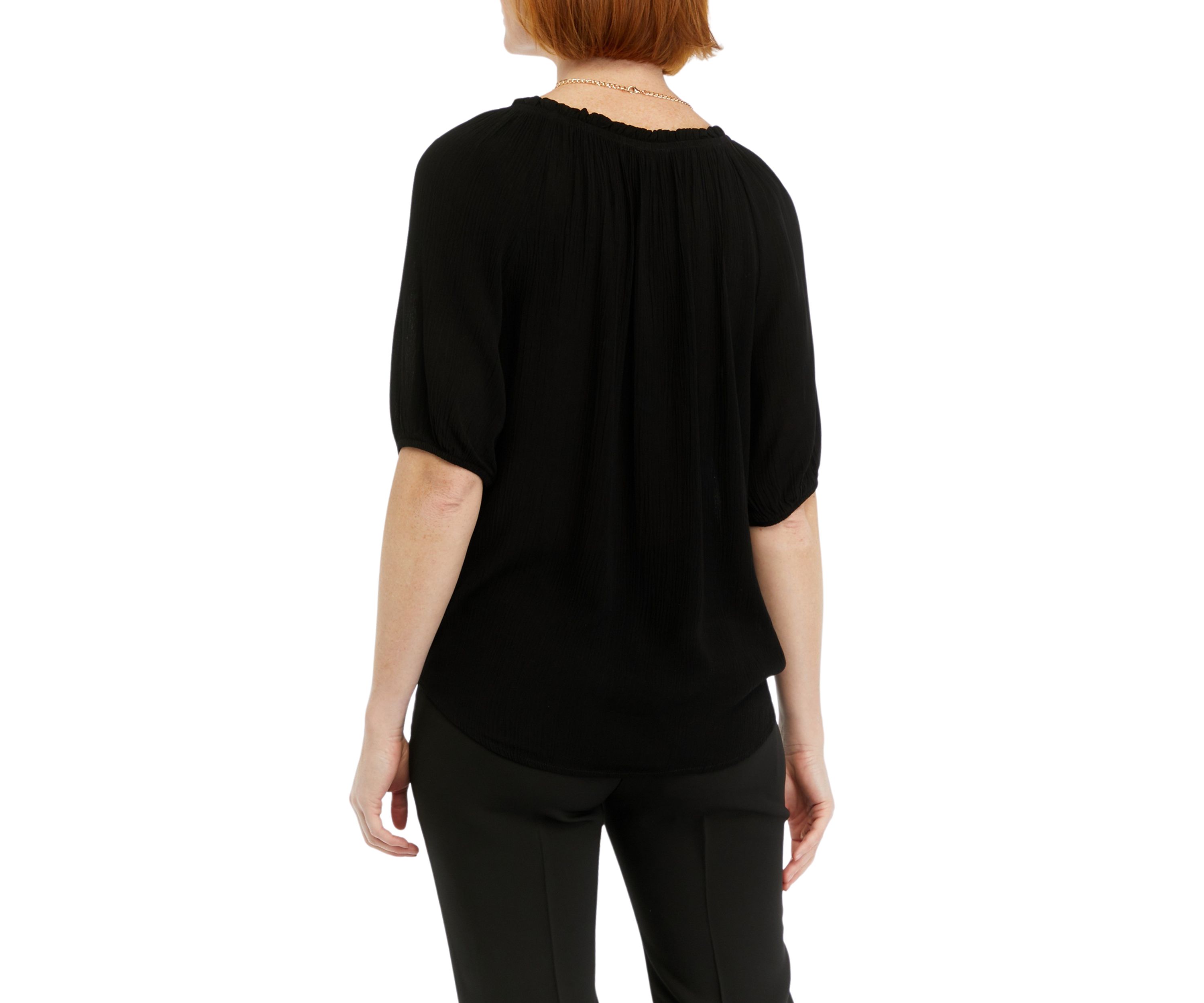 Womens Tie Hem Blouse