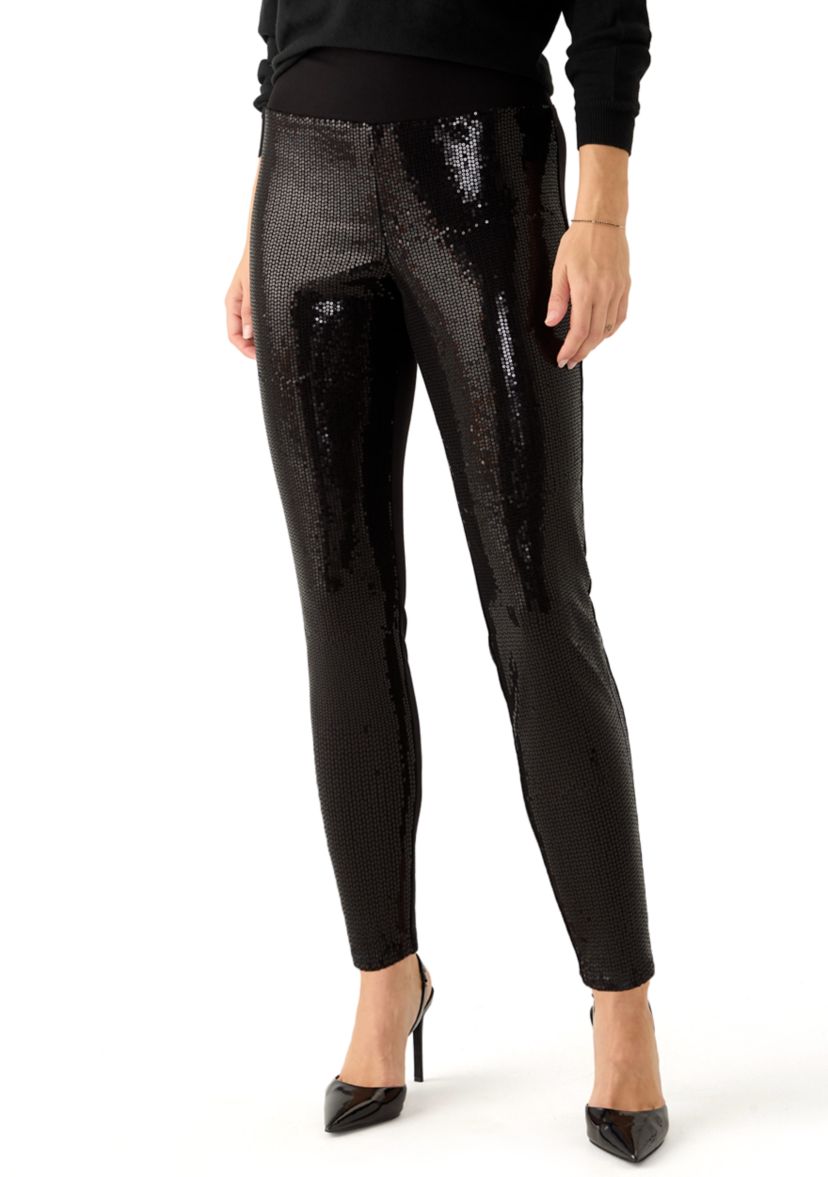 Womens Sequin Leggings
