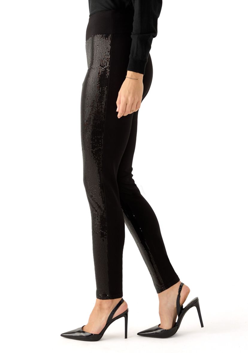 Womens Sequin Leggings