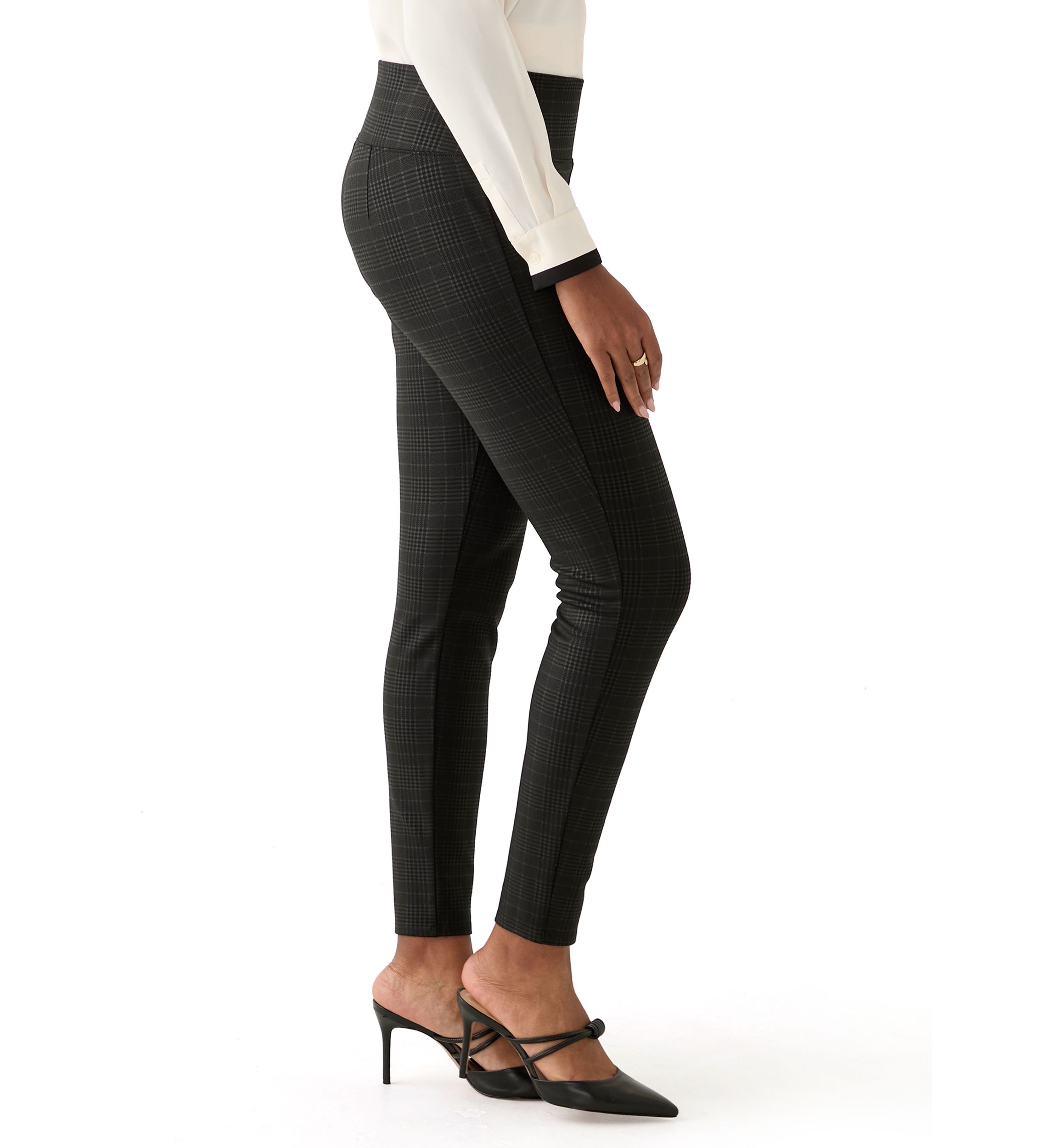 Womens Coated Leggings