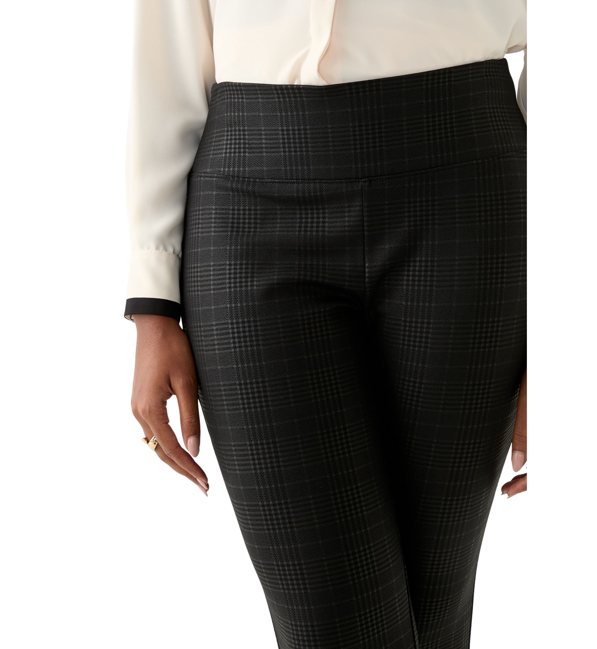Womens Coated Leggings