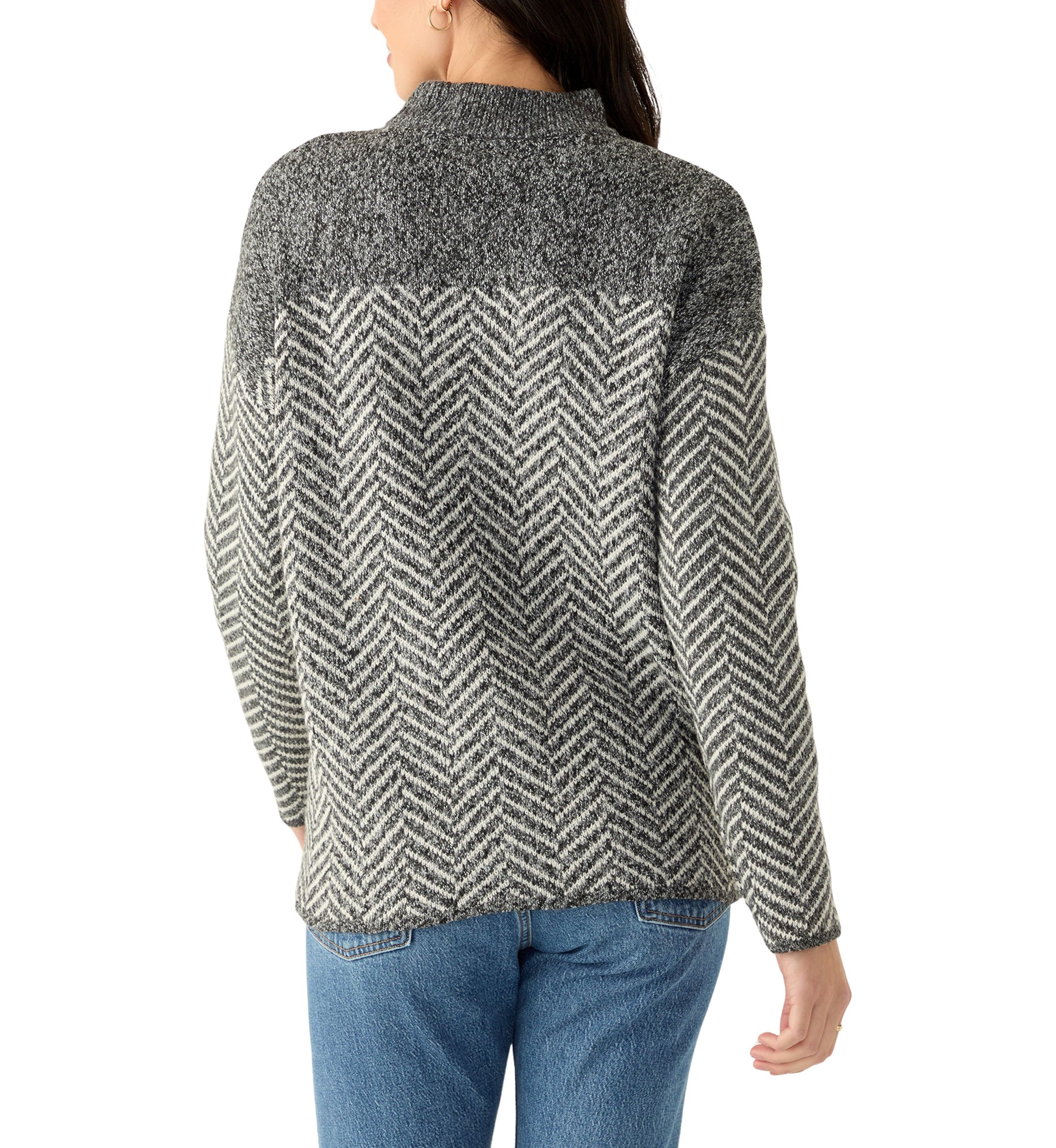 Womens Herringbone Sweater