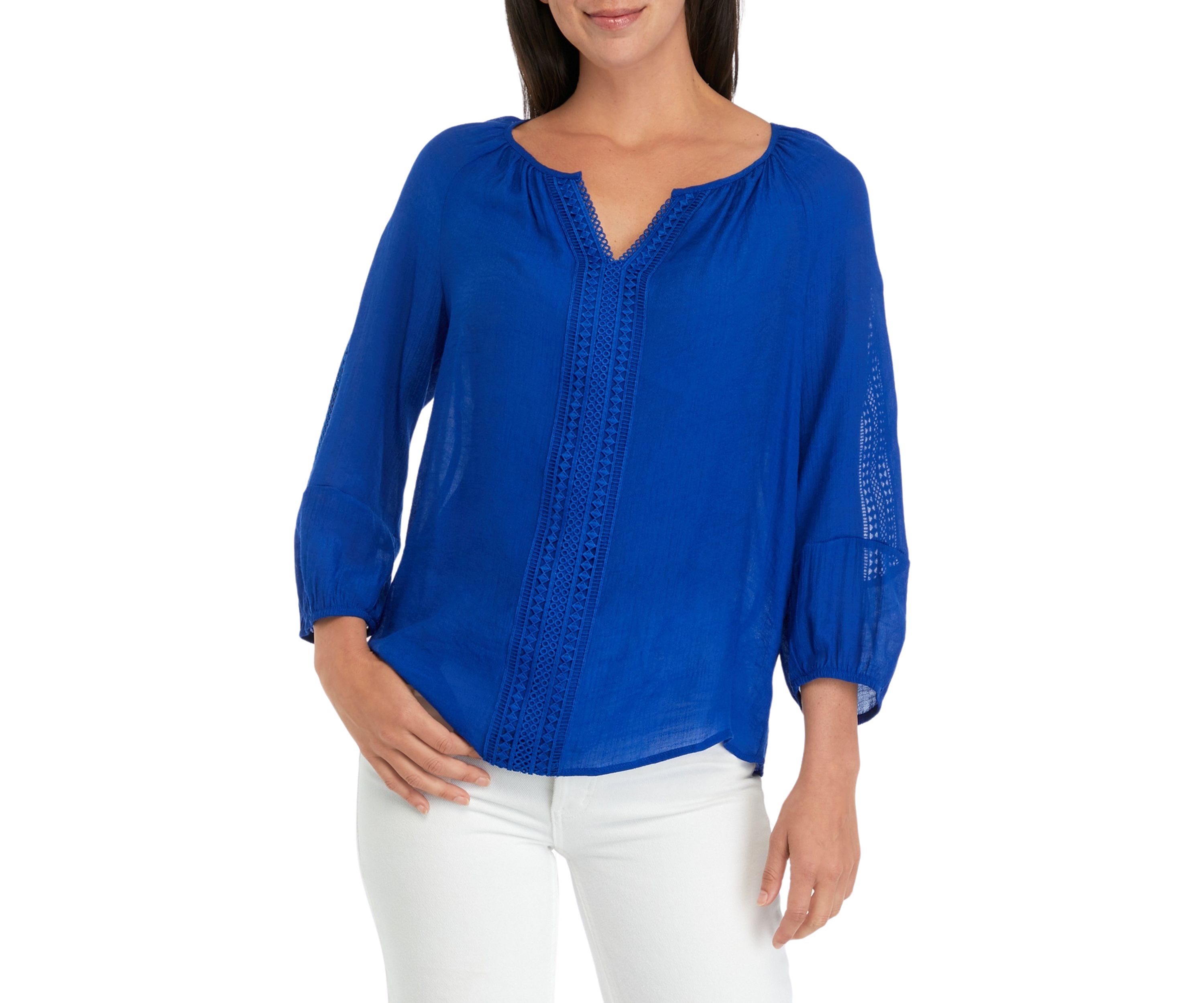 Womens 3/4 Sleeve Blouse