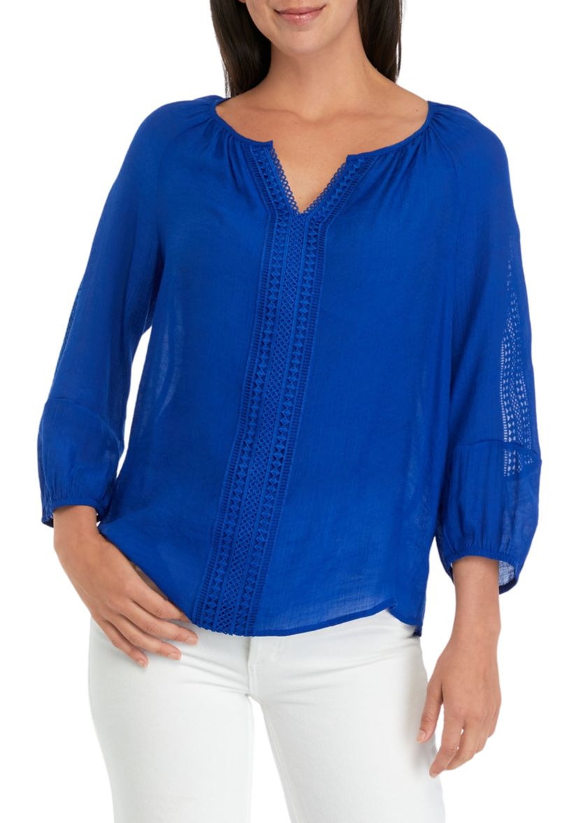 Womens 3/4 Sleeve Blouse