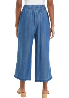 Women's Wide Leg Denim Pants