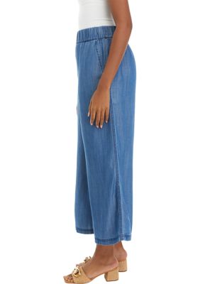 Women's Wide Leg Denim Pants