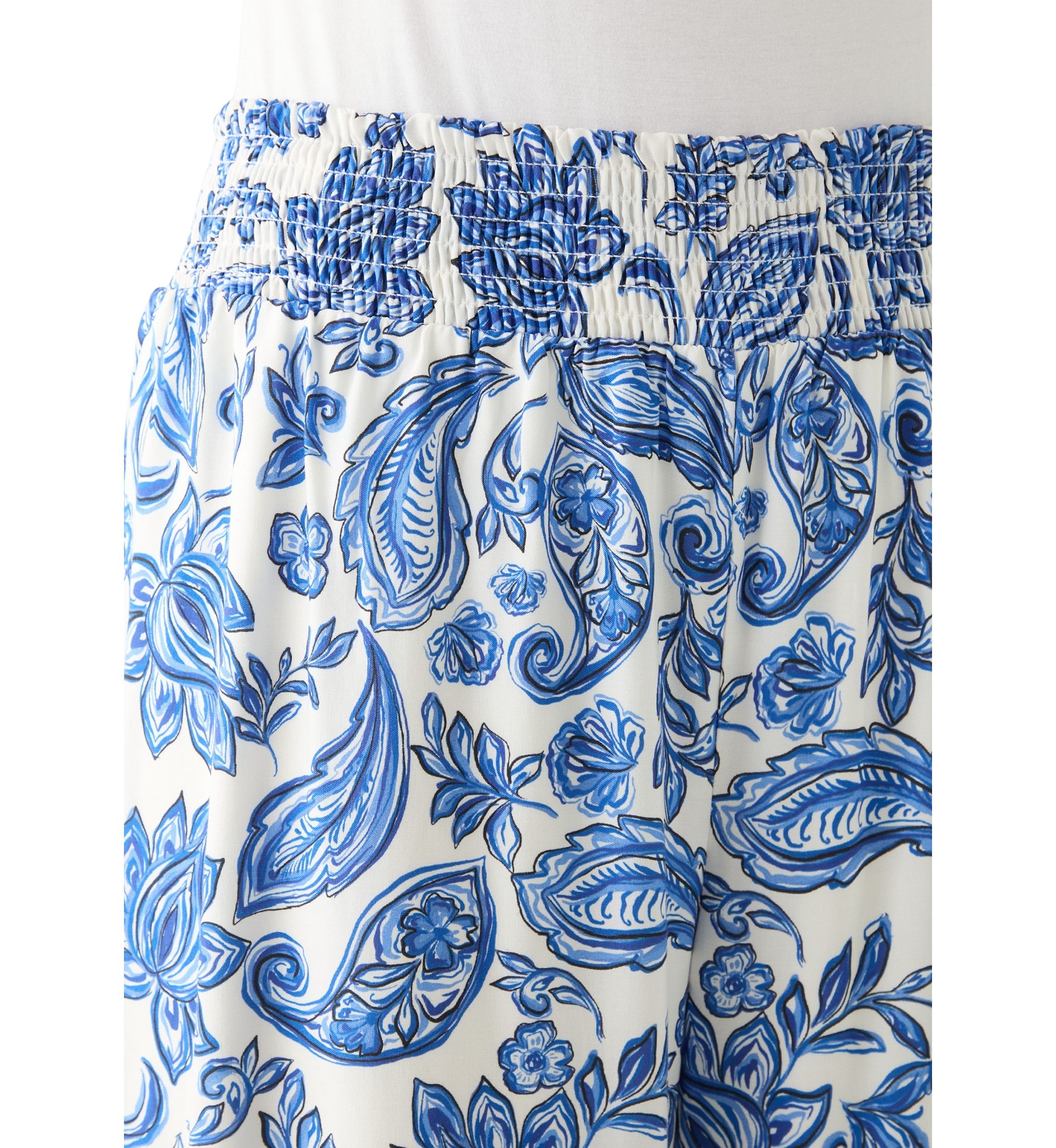 Womens Printed Pull On Pants