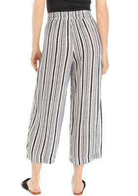 Women's Stripe Wide Leg Pants