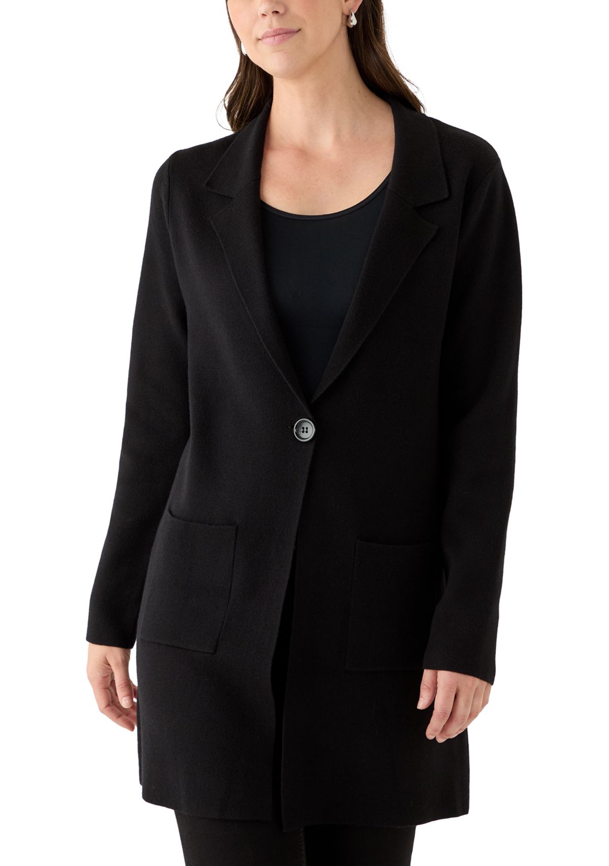 Womens Long Sleeve Coatigan