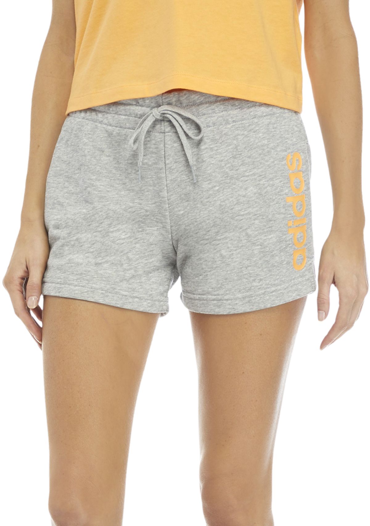 French Terry Linear Logo Shorts
