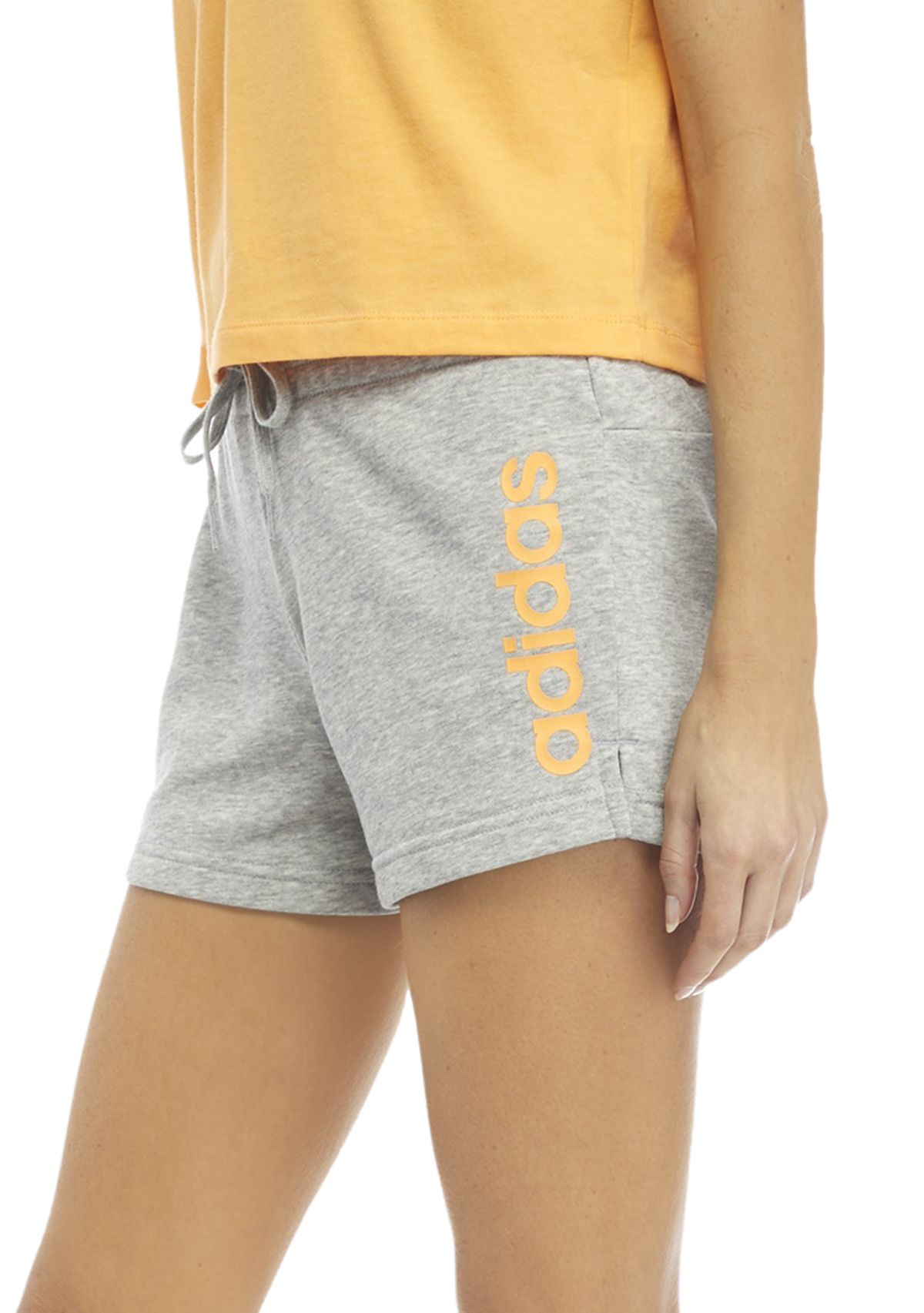 French Terry Linear Logo Shorts
